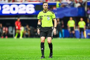 欧冠官方公布皇马vs罗马裁判安排：法国主裁莱特西耶执法